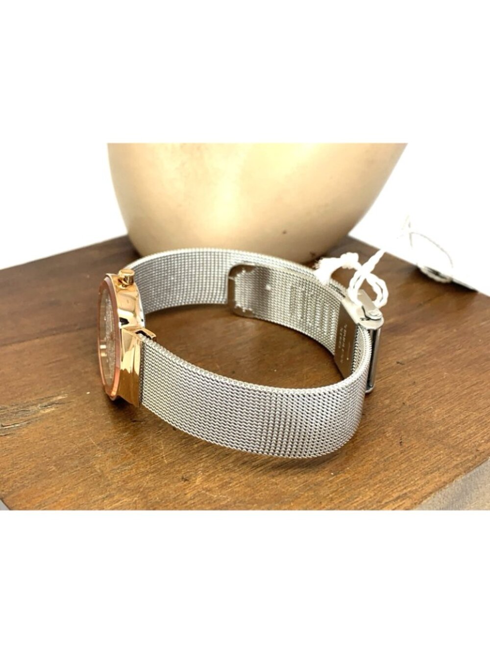 Bering Women's Watch 10126-0663 Quartz Two Tone 25mm Petite Mesh Stainless Steel - Picture 9 of 14
